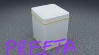 Square Metal Tin Boxes - Color: Multicolor Or Customizable