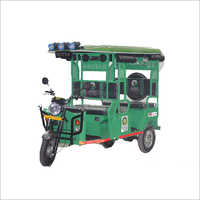Auto E Rickshaw - Lead-acid Battery, 2500x1500x1800 Mm, Green | Eco-friendly, Ample Space, Easy Operation, 3-5 Passenger Capacity, 80 Km Range