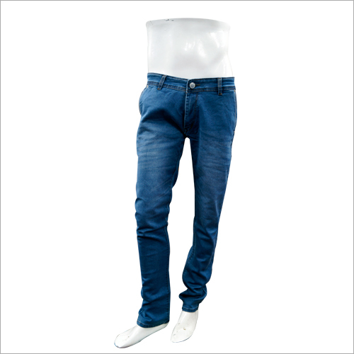 Blue Mens Stretch Jeans