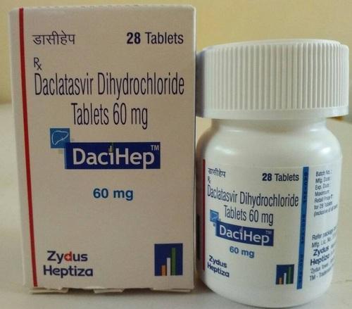 Dacihep Daclatasvir 60mg Tablets
