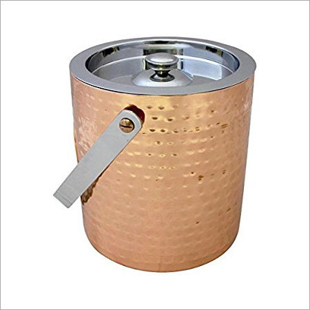 Round ice bucket