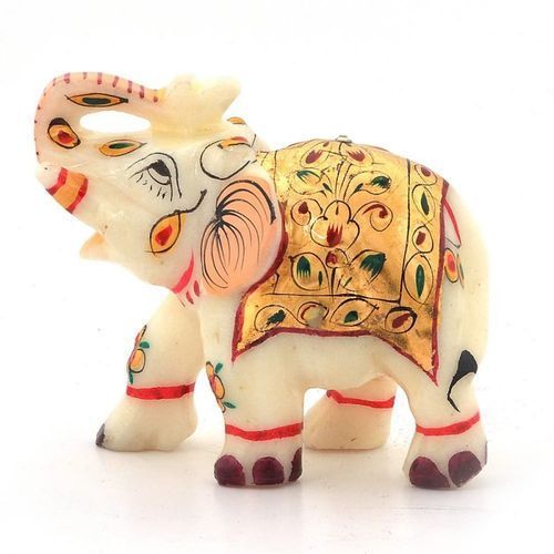 Marble Elephant Statues