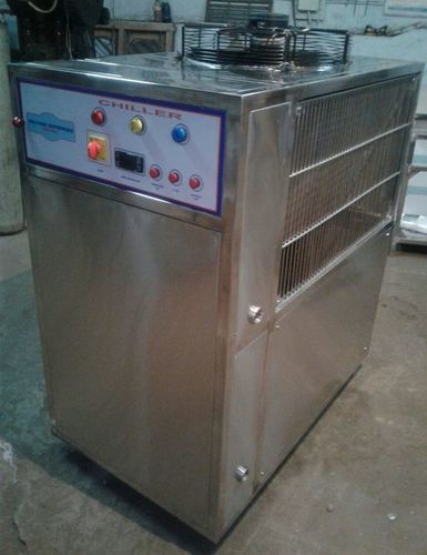 Stainless Steel Water Chillers - Customizable Sizes, Electronic Expansion Valve | Environment Friendly Refrigerant, Removable Side Panels, Fan Heat Discharge
