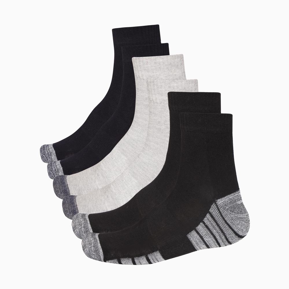 Wyse Mens Terry Ankle Socks 3Pcs - Feature: Soft Touch