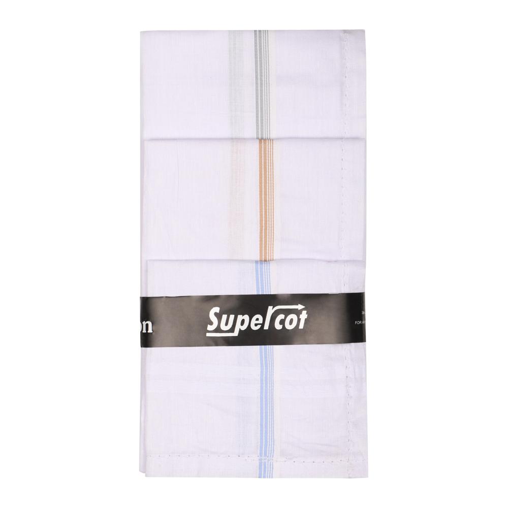 Men's White Hanky 5PCS