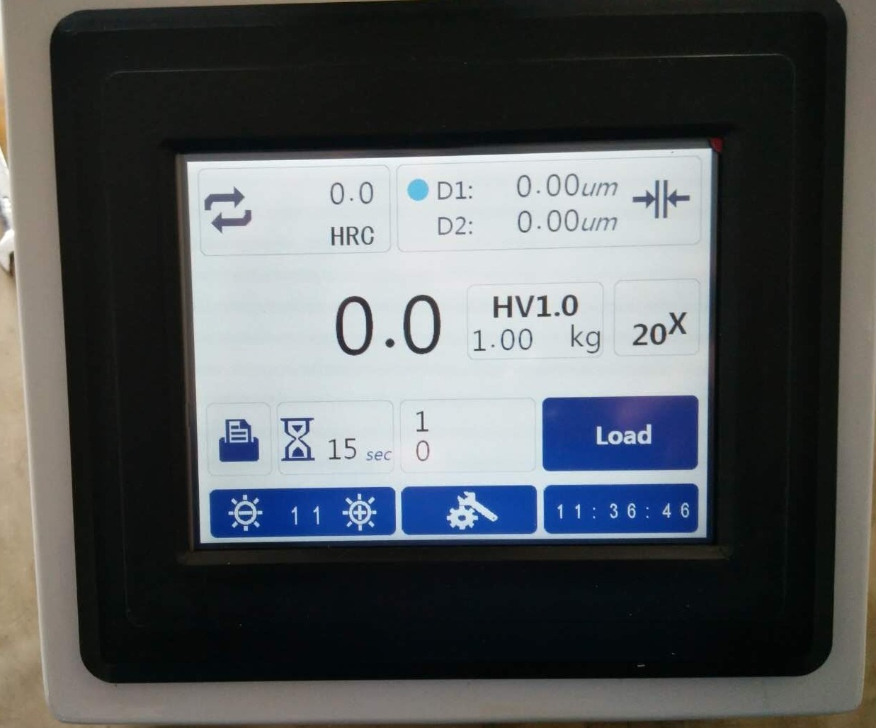 Vickers Hardness Tester Machine