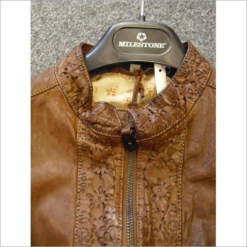  	Laser Engraving Leather Work