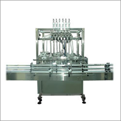 Chemical Filling Machine - Stainless Steel Variable Capacity Compact Design PLC Based Control High Speed Quiet Operation Sturdy Build