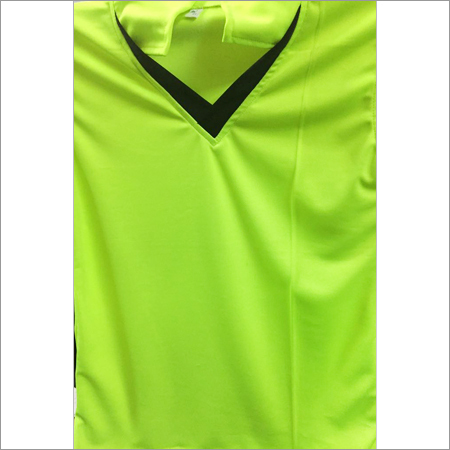 Cotton Mens Green T Shirt