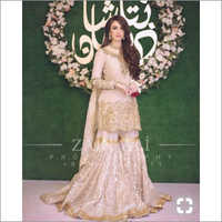 Pink Muslim Bridal Dress