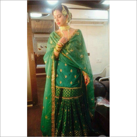 bridal green sharara