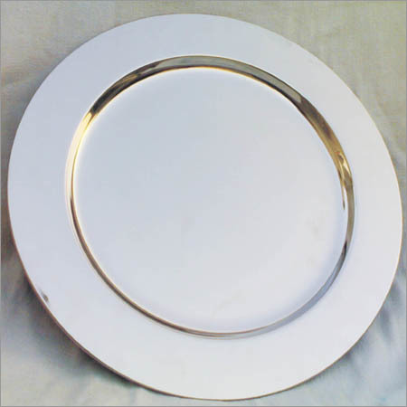 Polished Round Shape Charger Plate