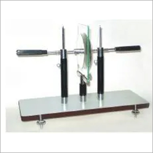 Silver And Black Glass Dielectric Plate Aepinus Condenser