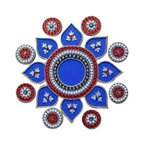 Designer Glitter Rangoli
