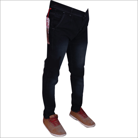 Black Shaded Mens Jeans