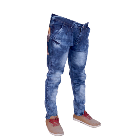 Light Blue Heal Wash Regular Fit Streachable Jeans
