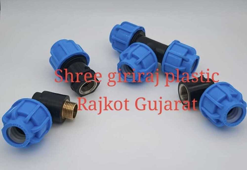 Black Pp Compression Fittings