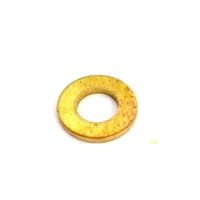 Brass Punch Washer - Polished Finish, 2-5mm Thickness | Golden Round Design For Plumbing And Electrical Use