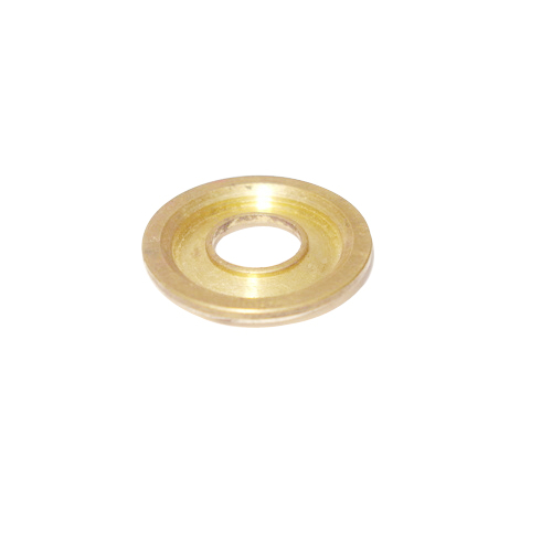 Brass Press Components - Polished Golden Round 2-5mm Thickness for Plumbing and Electrical Use