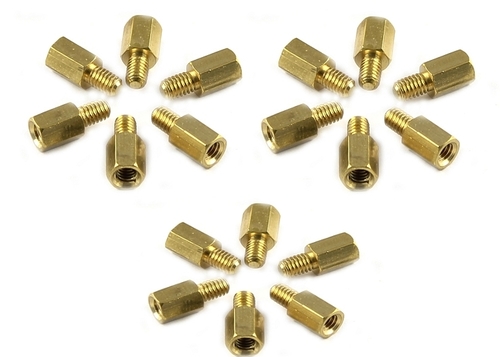 Round Brass Stud