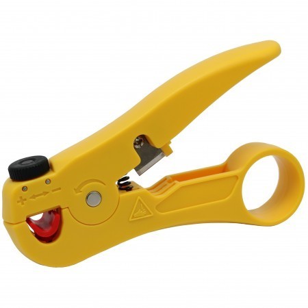 Cable Stripper Terminates Compact Tool