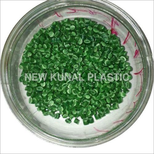 Semi Fresh HDPE Raffia Plant Green Granules