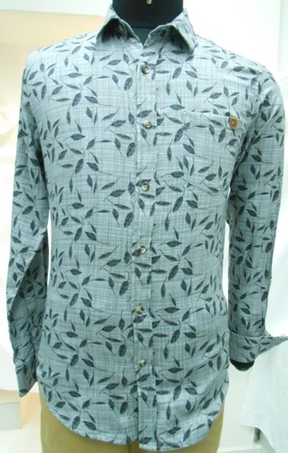 Flower Printed Shirts Size: Medium