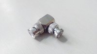 Bnc Male To Bnc Male Right Angle Connector