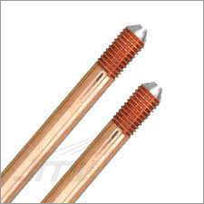 Brown Solid Copper Earth Rod
