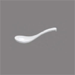 White Soup Spoon