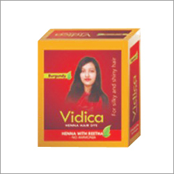 Burgundy Henna Hair Dye