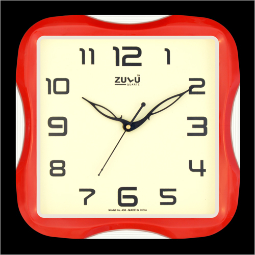 Square Wall Clock Gender: Unisex