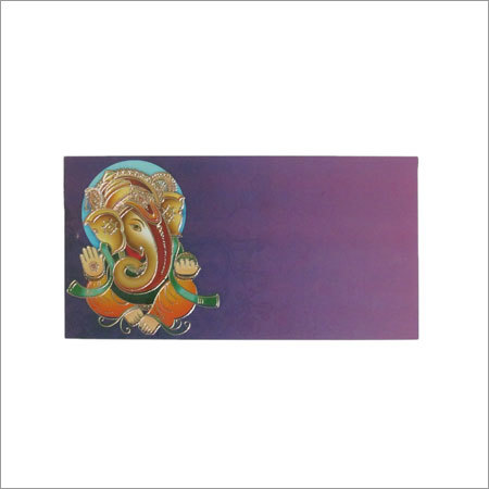 Ganesha Velvet Envelope