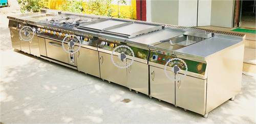 Stainless Steel Cooking Battery Application: In Hotel And Restaurant