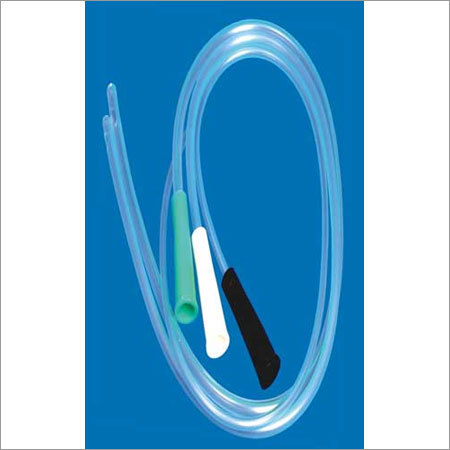 Nelaton Catheter - Medical Grade PVC, 40 cm Length , Universal Funnel Shape Connector, Atraumatic Coned Distal End, X-Ray Visualization