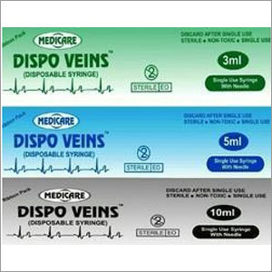Disposable Syringe - Medical Macromolecule Various Sizes White | Sterile Non-Toxic Optically Clear Barrels Precision Marked for Accurate Dosage