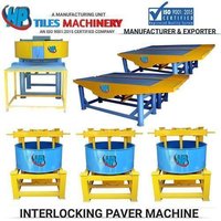 Cement Tile Making Machine - Electric Motor, Capacity: 5000 Pcs, Material: Concrete & Steel | Cost Effective, Durable Build, Efficient Process, Easy Operation