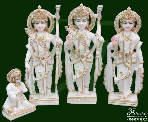 Ram Darbar Marble Murti