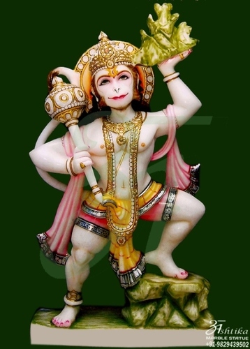 Marble Hanuman Statue
