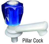 Pvc Pillar Cock with Flanges