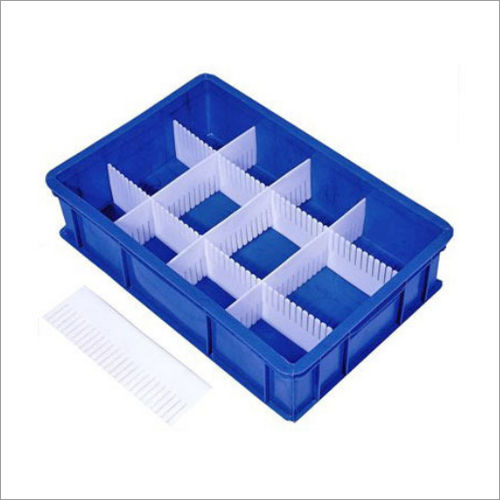 Blue Plastic Crate