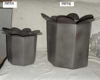 Copper Planters - Grey Polish Finish | Decorative Copper Accents For Elegant Home Styling