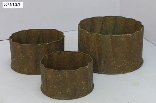 Greenish Brown Hanging Planters