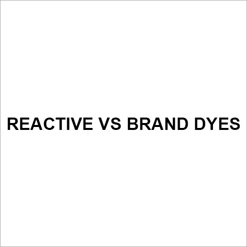 Reactive VS BRAND DYES By JAFFS DYECHEM PVT. LTD.