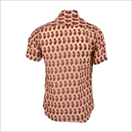 Mens Cotton Printed Shirt
