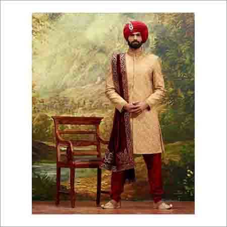 Mens Churidaar Sherwani