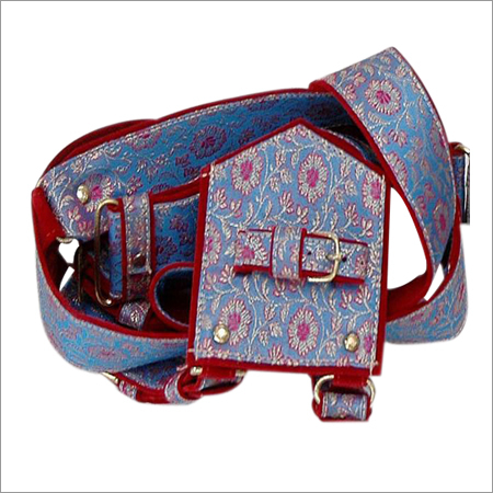 Mens Blue Groom Belt