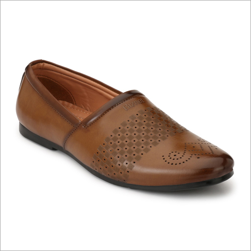 Men's Brown Color Loafer Shoes