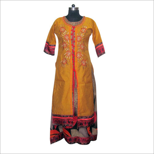 Fancy Kurti Palazzo Set