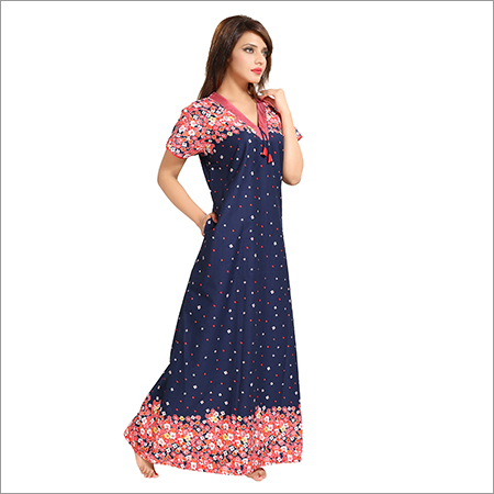 Ladies Premium Printed Nighty